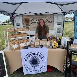 Hannah Rabideau - 🌻SunFlour Jean🌻 | Sourdough Microbakery cover